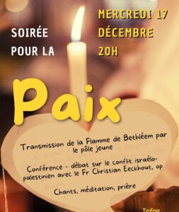 Soirée pour la paix