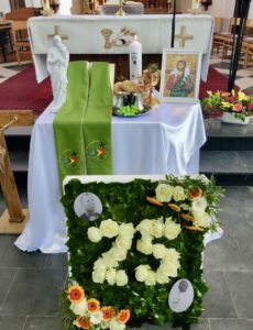 Jubilé des 25 ans de sacerdoce de Raymond Ubemu
